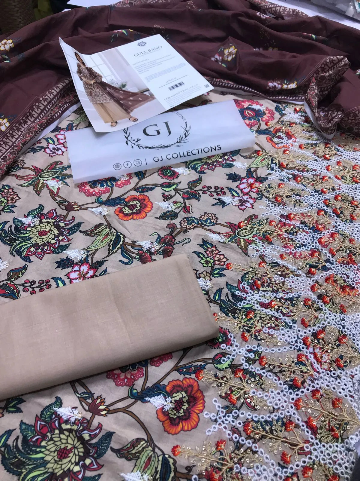 Gull Banu Vol 8 Lawn Dress Material - Clever Kart
