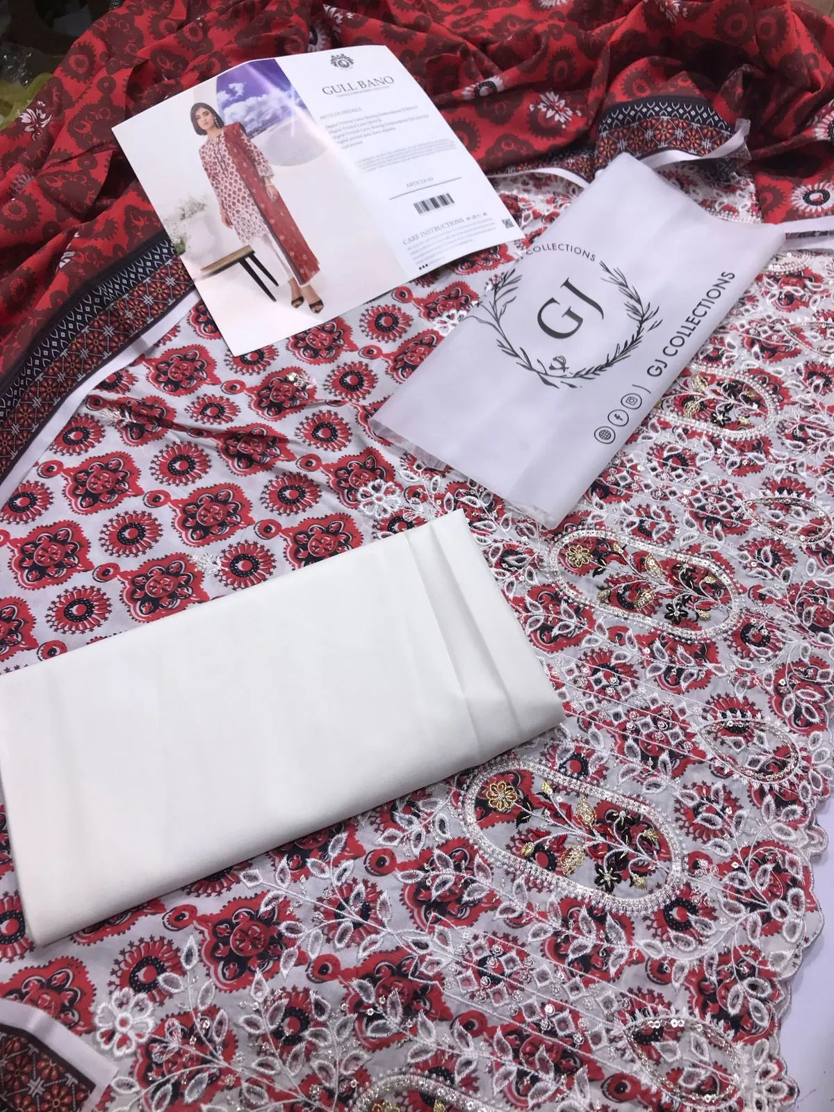 Gull Banu Vol 8 Lawn Dress Material - Clever Kart
