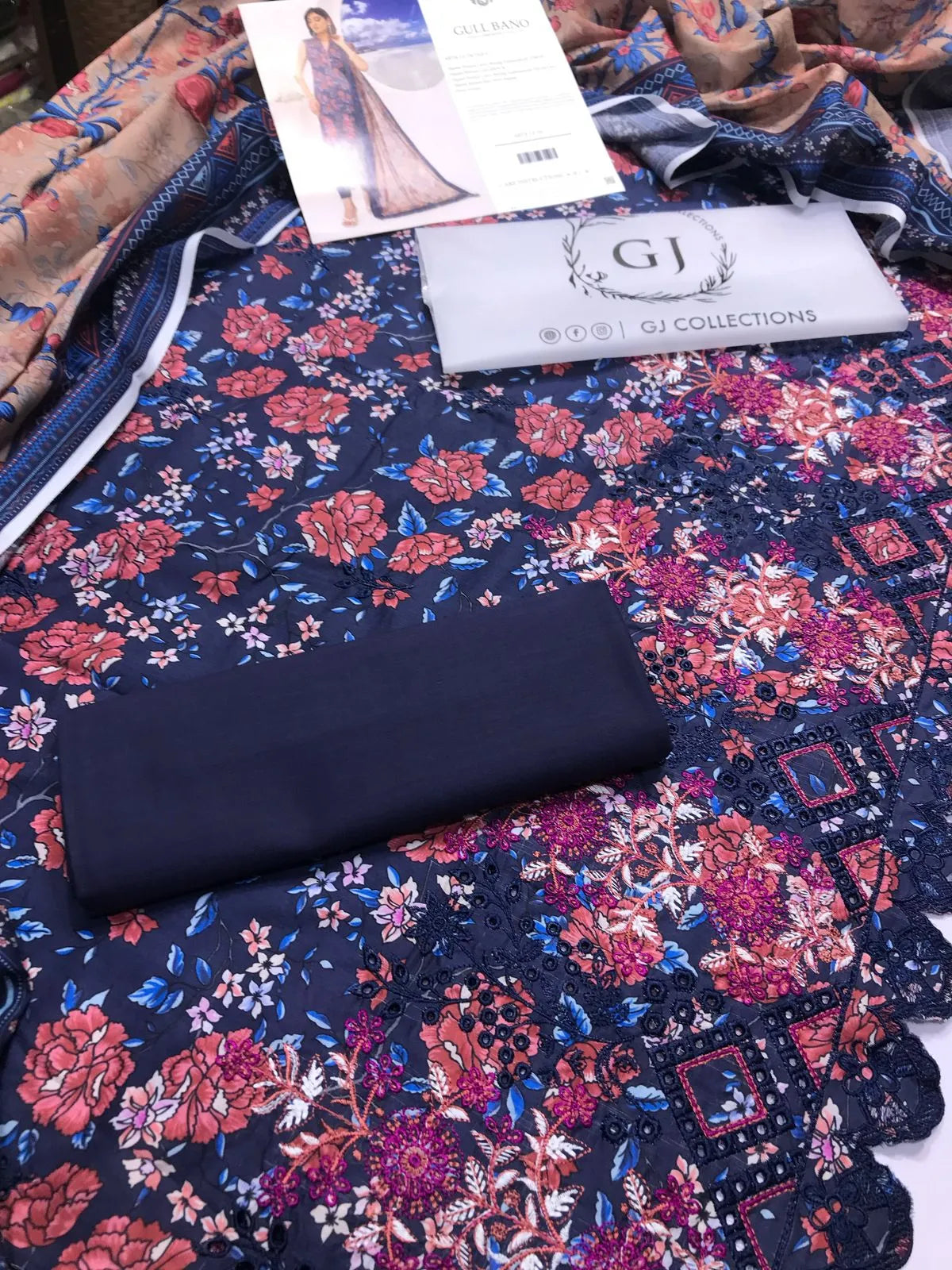 Gull Banu Vol 8 Lawn Dress Material - Clever Kart